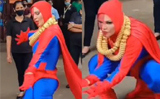 Rakhi Sawant dresses up as Spider-Woman, demands to be invited to Bigg Boss OTT